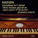 Outhere Athene Records Joanna Leach - Haydn: Keyboard Sonatas (CD)