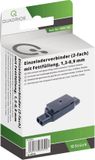 Quadrios 1905C136 Draadconnector Zwart