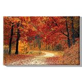 Homemania Afbeelding boom natuur en landschappen voor woonkamer, slaapkamer, meerkleurig, 45 x 3 x 70 cm, polyester, hout