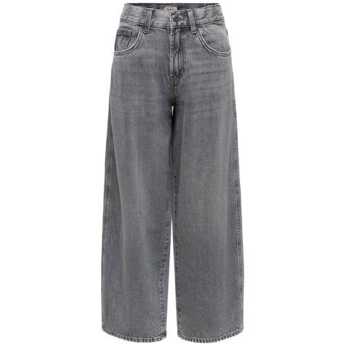 ONLY - Meisjes broek - Maat 140 - GRIJS - Katoen