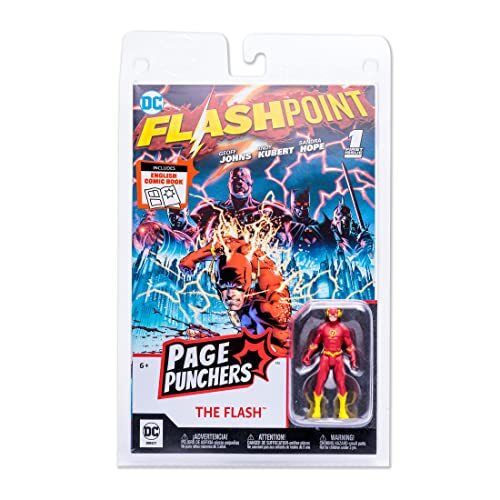 Mcfarlane DC Direct Comic actiefiguur met The Flash figuur (Flashpoint) meerkleurig TM15841
