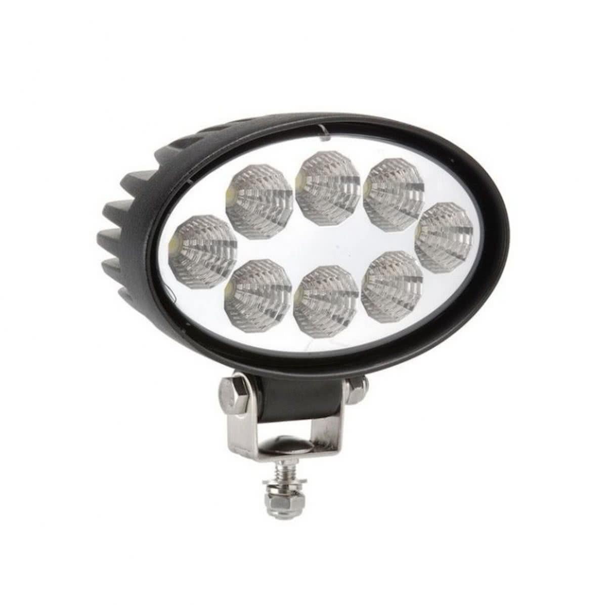 ABC-LED LED SPOT - 8 x 3 watt - front light - Koud Wit - OFF-ROAD - Ellips