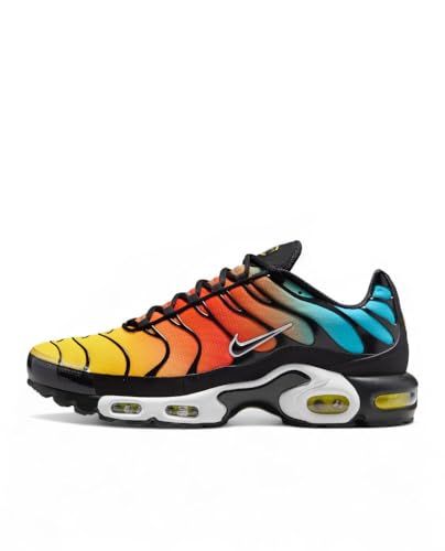 Nike Air Max Plus Sneakers voor heren, Baltic Blue Orange Security, 40.5 EU