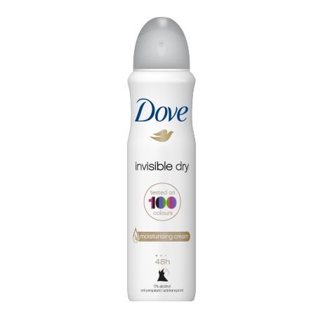 Dove Invisible Dry Vrouwen Spuitbus Deodorant - 250 ml
