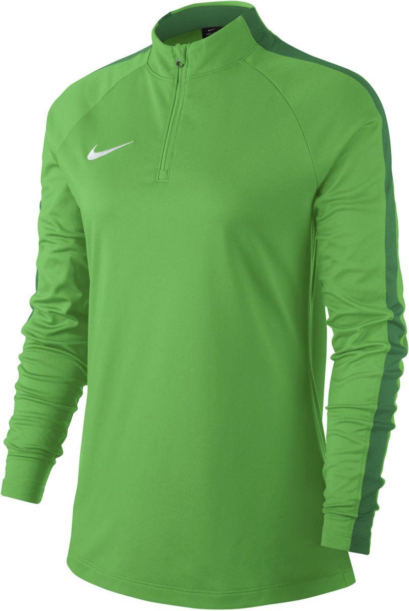 Nike Dry Academy 18 Drill Longsleeve Dames Sportshirt - Maat L - groen/wit