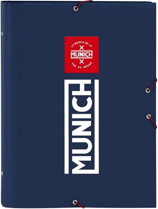 Munich Organiser Map Munich Storm Marineblauw A4 (26 X 33.5 X 4 Cm)