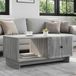 Maison Exclusive Table basse Sonoma gris, 90 x 50 x 40 cm, panneau de particules