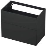 INK Onderkast 2 Laden Push To Open 65cm Gelakt - 800x450x650 Mm - Mat Antraciet