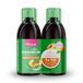 Milical Draineur Ultra Slimming - 2 flessen 500 ml - (pêche thé vert)
