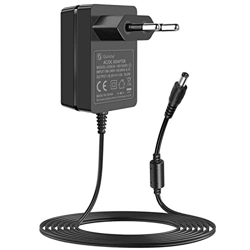 Gonine AC Adapter 18V 1A - 5.5MM x 2.1MM Plug - 100V-240V
