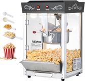 VEVOR Popcornmachine 800W Zwart