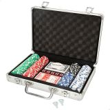 Cb Games Jeu de poker avec étui plateau de jeu 314 pièces