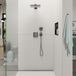 Hansgrohe Raindance Select E - Douchekop, 3 straalsoorten, EcoSmart, geborsteld zwart chroom 28728340