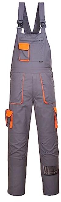 Portwest Texo Contrast Amerikaanse Overall - Grijs - XL