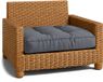 Amazinggirl Coussin d'assise pour meubles de salon de jardin 50x50 cm Graphite