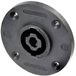 Neutrik NL4MPRXX Connecteur de haut-parleur bride, contacts droits Nombre de pôles : 4 Noir 1 pièce(s)