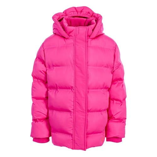 LOOXS little winterjas - roze Meisjes Polyester Capuchon Effen - maat 92
