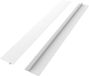 Famanu – Plaque de recouvrement en silicone pour cuisinière, set de 2 pièces