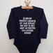 Merkloos / Sans marque Baby Romper met Tekst Corona Lockdown - Zwart - Unisex - Maat 50/56