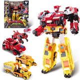 Quantum Heroes DINOSTER Raptor Tron 3-in-1 transformerende robot 11,02 inch