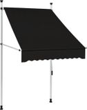 vidaXL Awning manually retractable 100 cm anthracite