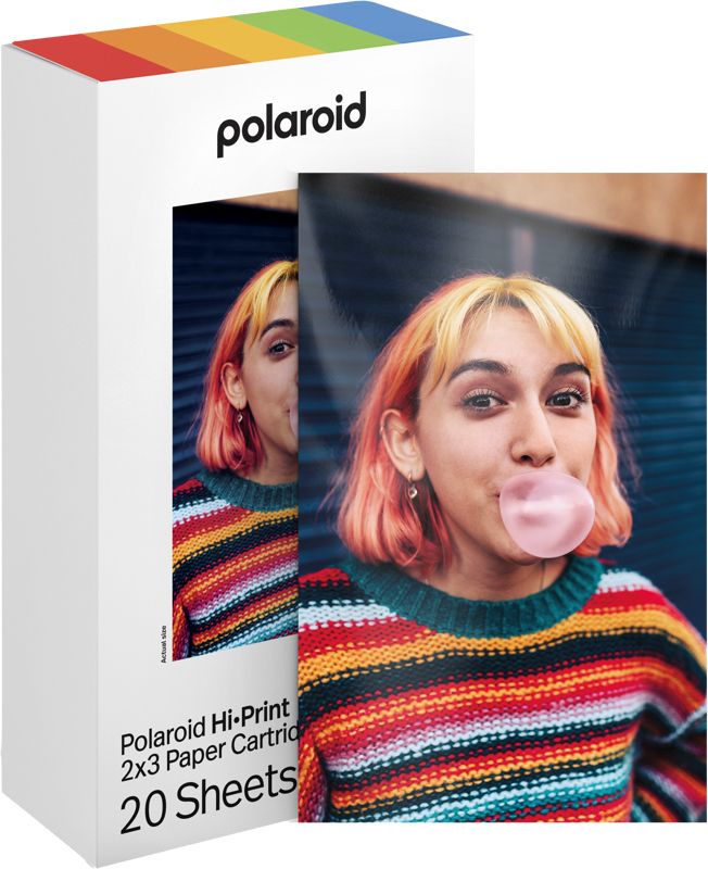Polaroid Hi-Print Gen 2 2x3" Photo Paper - 20 Sheets
