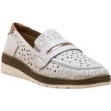 Pédiconfort Mocassins cuir élastiqués côtés femme