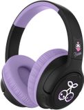 OTL Technologies Kuromi - casque sans fil - design lumineux à LED - modèle circum-auriculaire - microphone - 50 heures d'autonomie