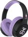 OTL Technologies Kuromi - casque sans fil - design lumineux à LED - modèle circum-auriculaire - microphone - 50 heures d'autonomie