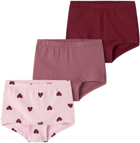Name it Hipster 3-pack biologisch katoen Parfait Pink1
