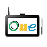 Wacom One 12 tekentablet met 11,6 inch full-HD-display, 99% sRGB, pen met elektromagnetische resonantie zonder batterij en batterij, voor Windows, Mac, Chromebook en Android, voor kunstenaars