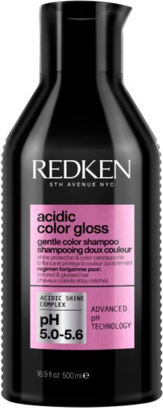 Redken Acidic Color Gloss Shampoo - Gekleurd Haar - Kleurbehoud &amp; Glans - 500 ml