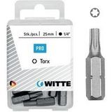 Boîte en plastique T30 Torx Bit 5 pièces 427735 blanc