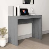 Maison Exclusive - Bureau, gris Sonoma, 90x40x72 cm, panneau de particules
