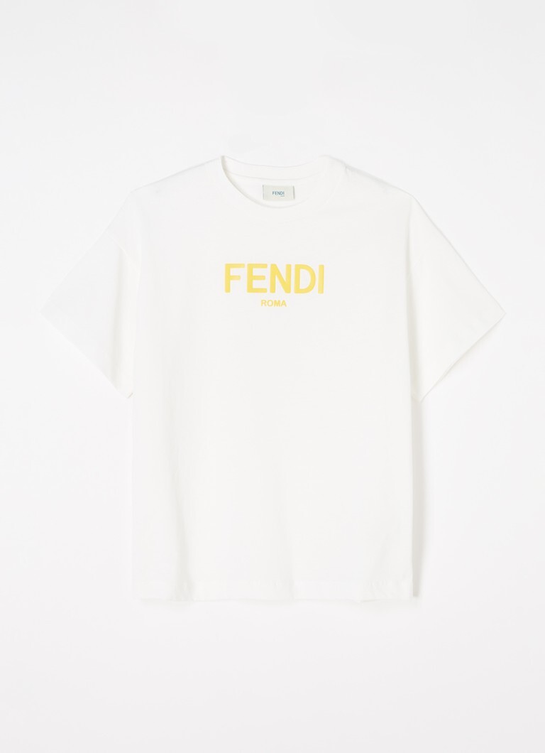 Fendi Fendi T-shirt met logoprint