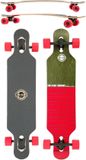 Long Island Duo Twintip Longboard witte wielen