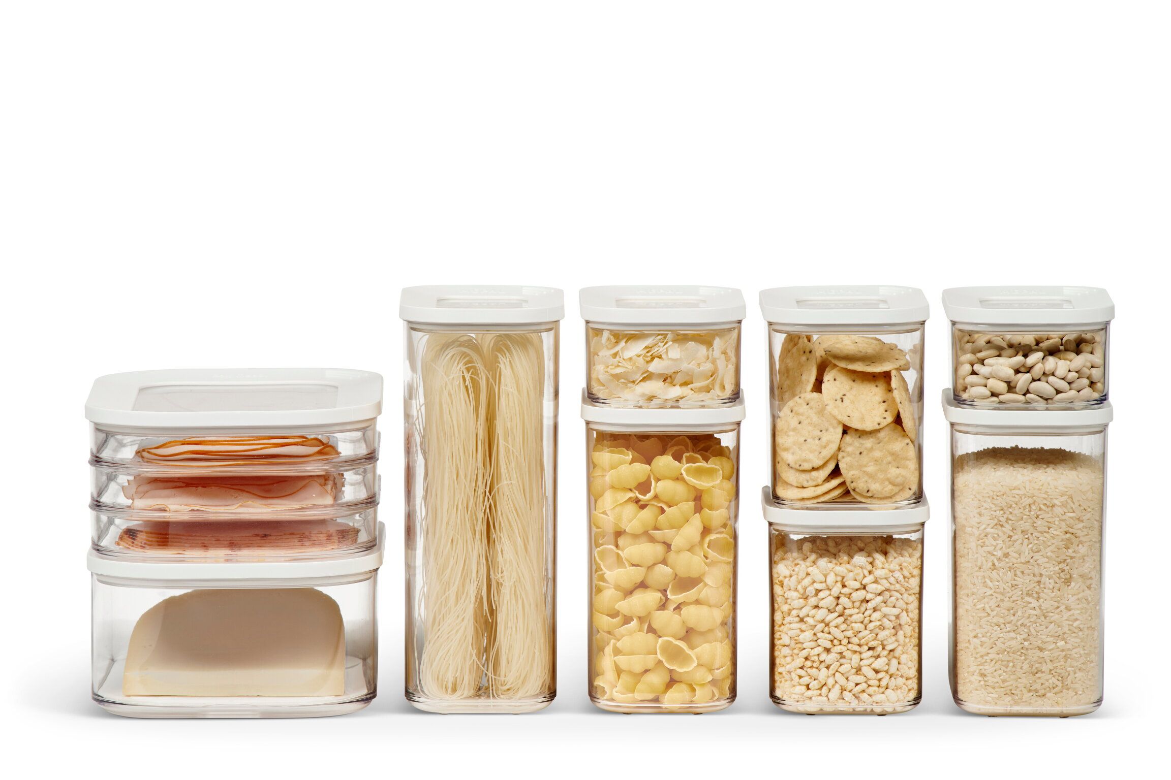 Mepal Modula Starterset Bewaardozen - 9-delig - Wit