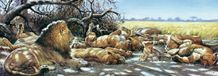 Your Decoration B.V. Kunstdruk Renato Casaro - After breakfast 99x34cm