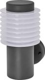 LEDVANCE ENDURA STYLE RONDO WALL buitenverlichting, 9W, 700lm, wandlamp, donkergrijs, IP44, 3000K