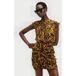 AllSaints Hali Dress Teresa Deep Yellow Taille: 2