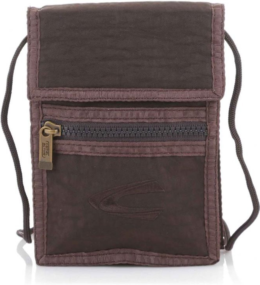 camel active Journey neck wallet brown