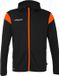 Uhlsport Squad 27 Jas Met Kap Kinderen - Zwart / Fluo Oranje | Maat: 116