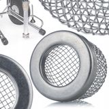 Rosfix Zuigfilter Tornado RTR5 - 10 mesh, 31,7mm Binnenraad - Driefasenfiltratie, Hoge Kwaliteit - Geschikt voor Graco