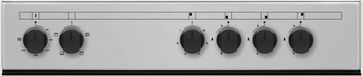 Continental Edison CECM60FCS Cuisinière mixte 66 L Argent