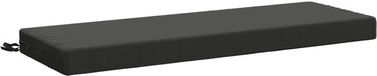 vidaXL - Bankkussen - SOEST - 100% Polyester - Antraciet - 110 x 40 x 8 cm