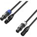 Adam Hall 5 STAR Neutrik DMX 3-Pin to powerCON Hybrid Cable 10m