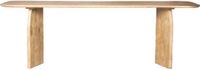 Giga Meubel Eettafel Dalarna - Deens Ovaal Naturel Hout - 280x100x76cm