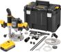 DeWalt DCW 620 NT bovenfrees 18 V 12 mm borstelloos + 1x Powerstack accu 5.0 Ah + TSTAK - zonder oplader