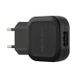 Qoltec 50180 Chargeur pour Appareils Mobiles, Noir