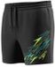 Speedo Medley Logo Watershort 16 Heren - Zwart/Groen - L